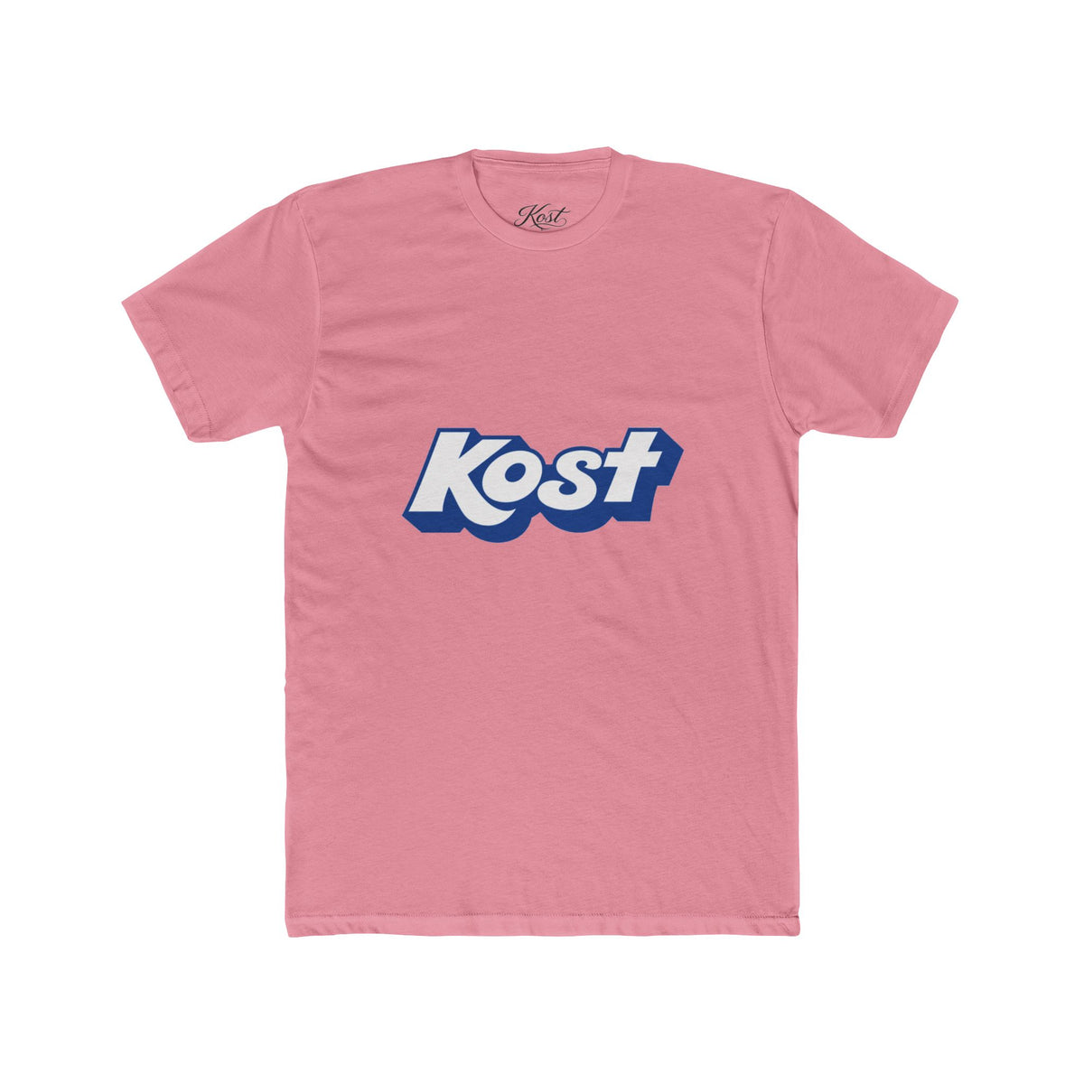 Kost Retro Logo Tee — Vintage Blue Graphic T-Shirt