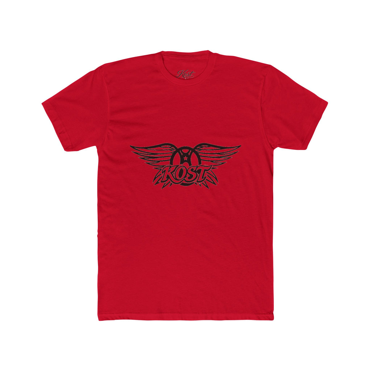 Winged Soccer Emblem Tee — "Kost" Graphic Crewneck