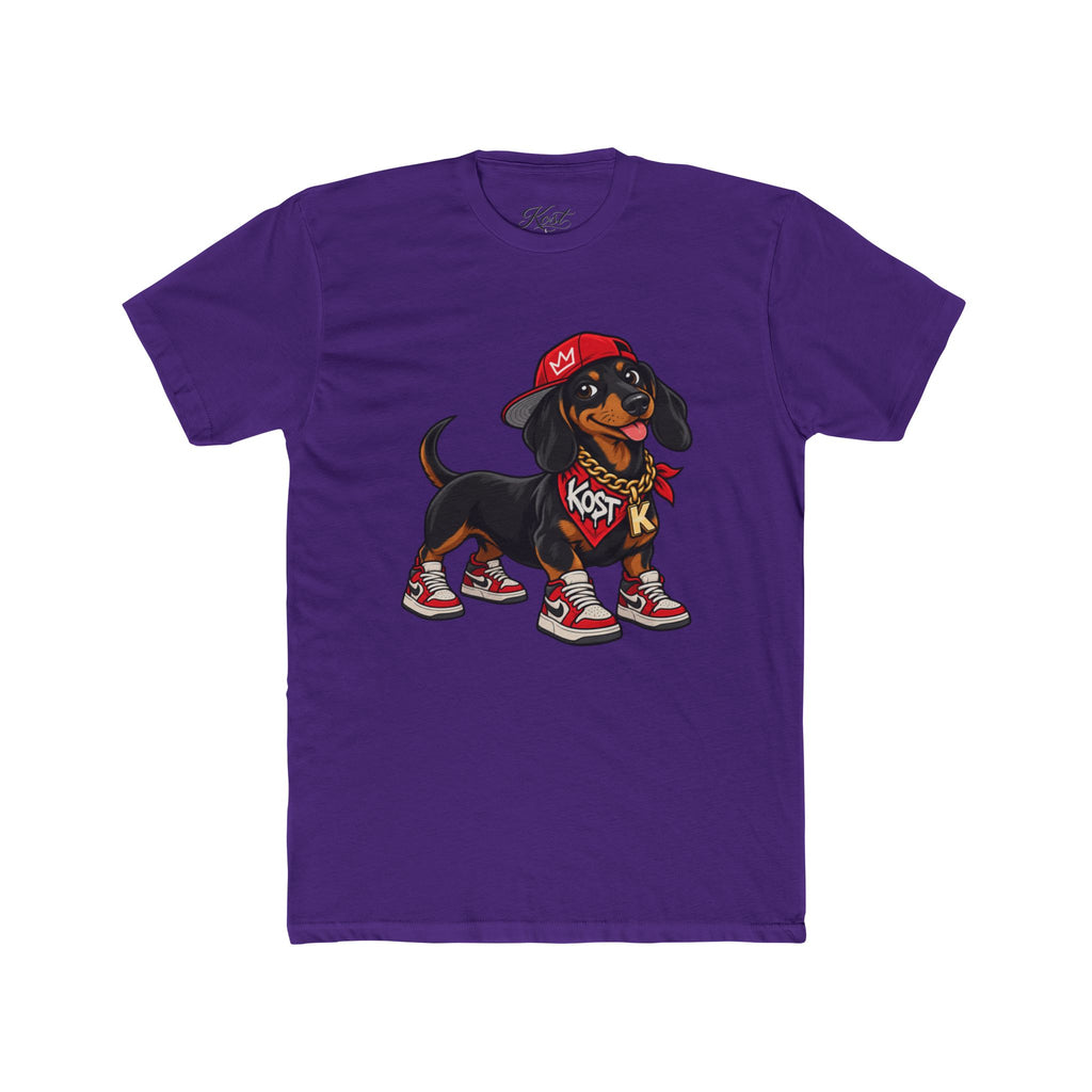 Dachshund Streetwear Tee — Cool K9 in Sneakers Graphic Shirt