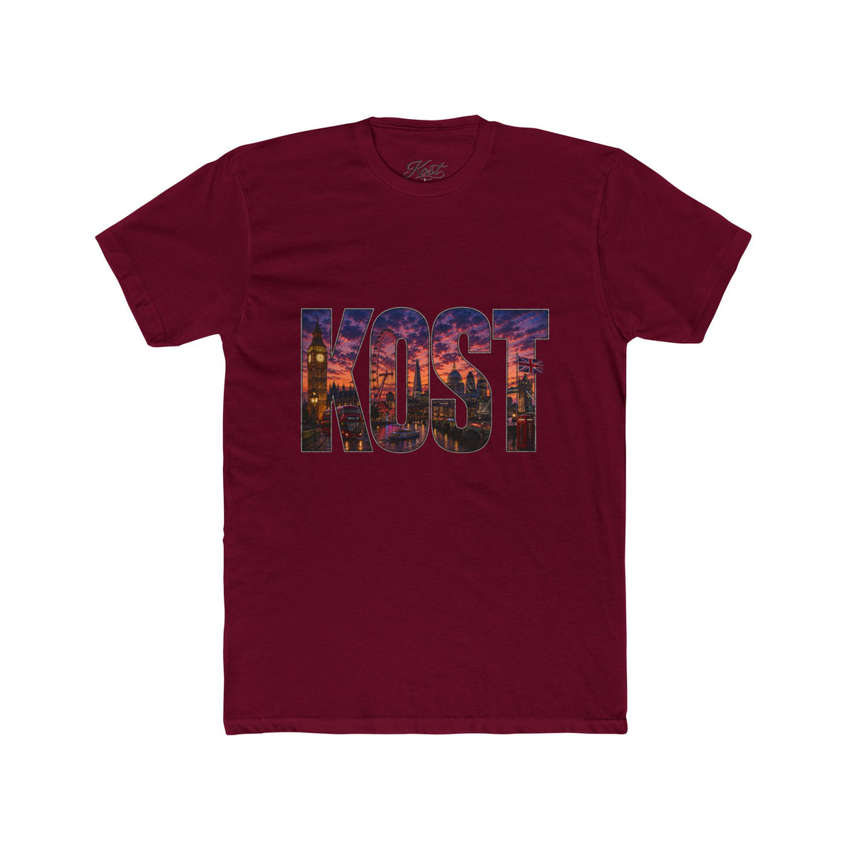 KOST City Skyline Graphic Tee — Urban Photo-Print Crew T-Shirt