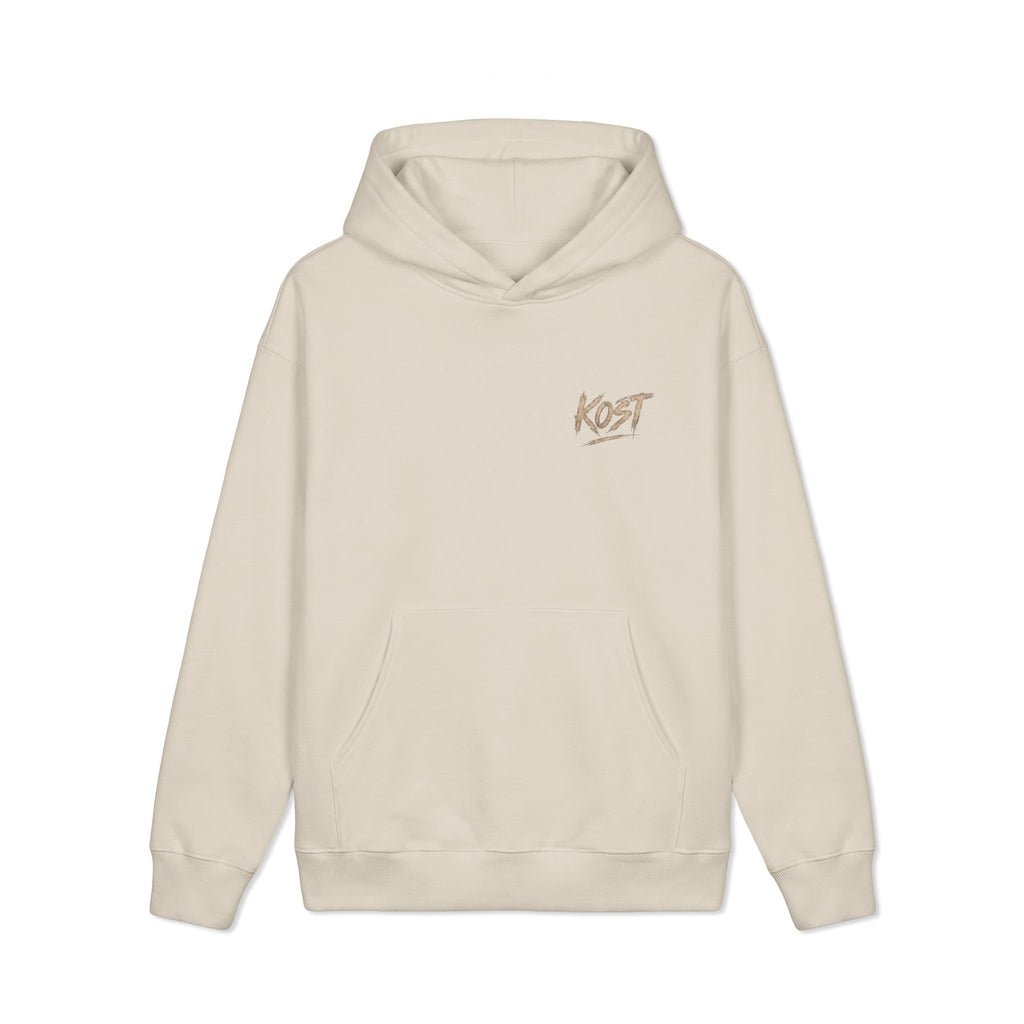 KOST Script Logo Hoodie — Brushed Streetwear Pullover
