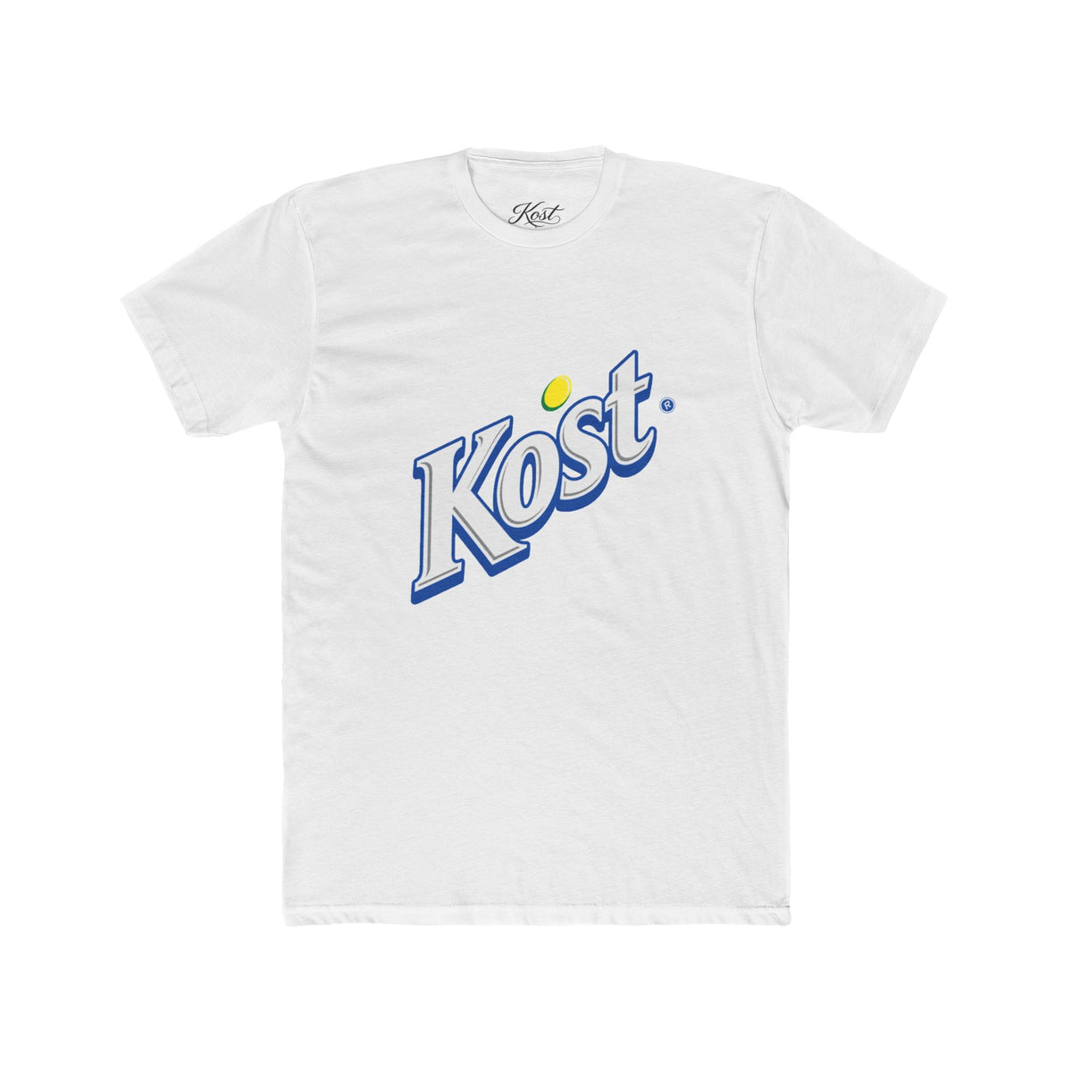 Kost Logo Tee — Retro Script Graphic T-Shirt