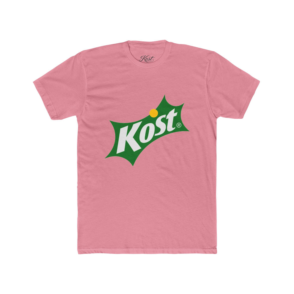 Kost Logo T-Shirt — Retro Green & Yellow Soda-Inspired Tee