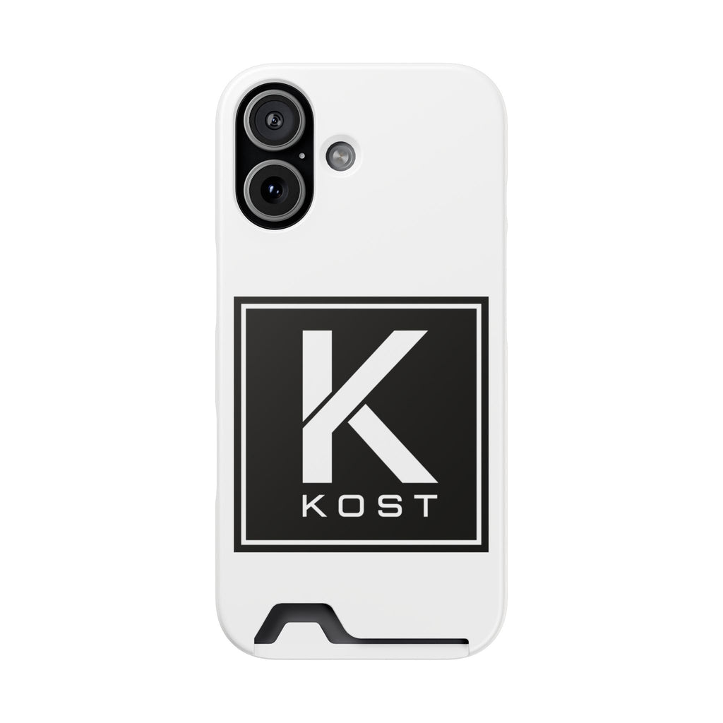 KOST Logo Phone Case with Card Holder