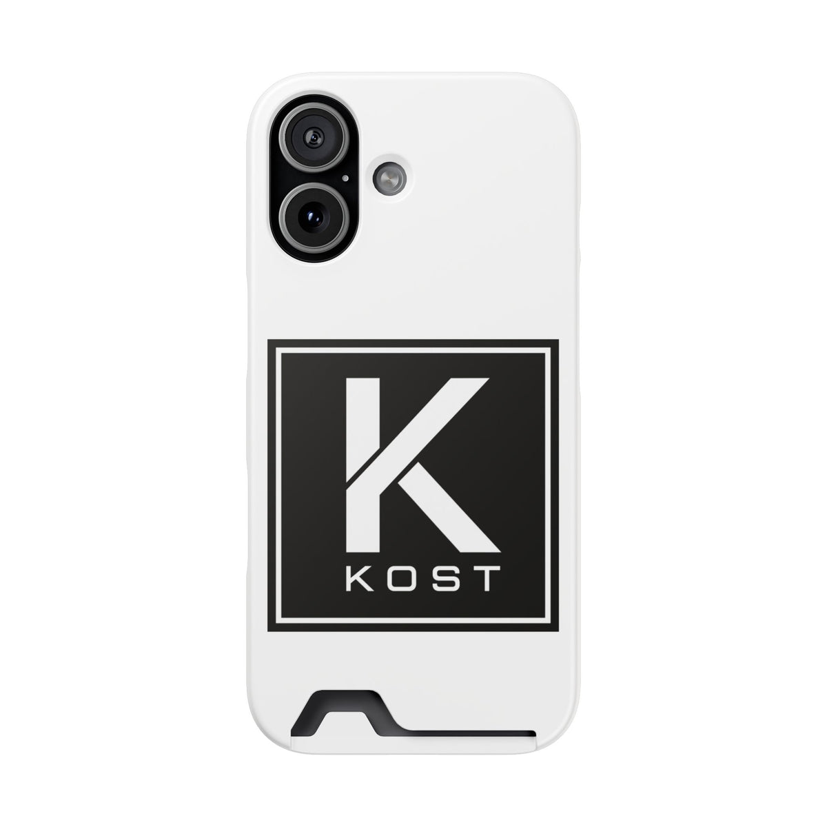 KOST Logo Phone Case with Card Holder