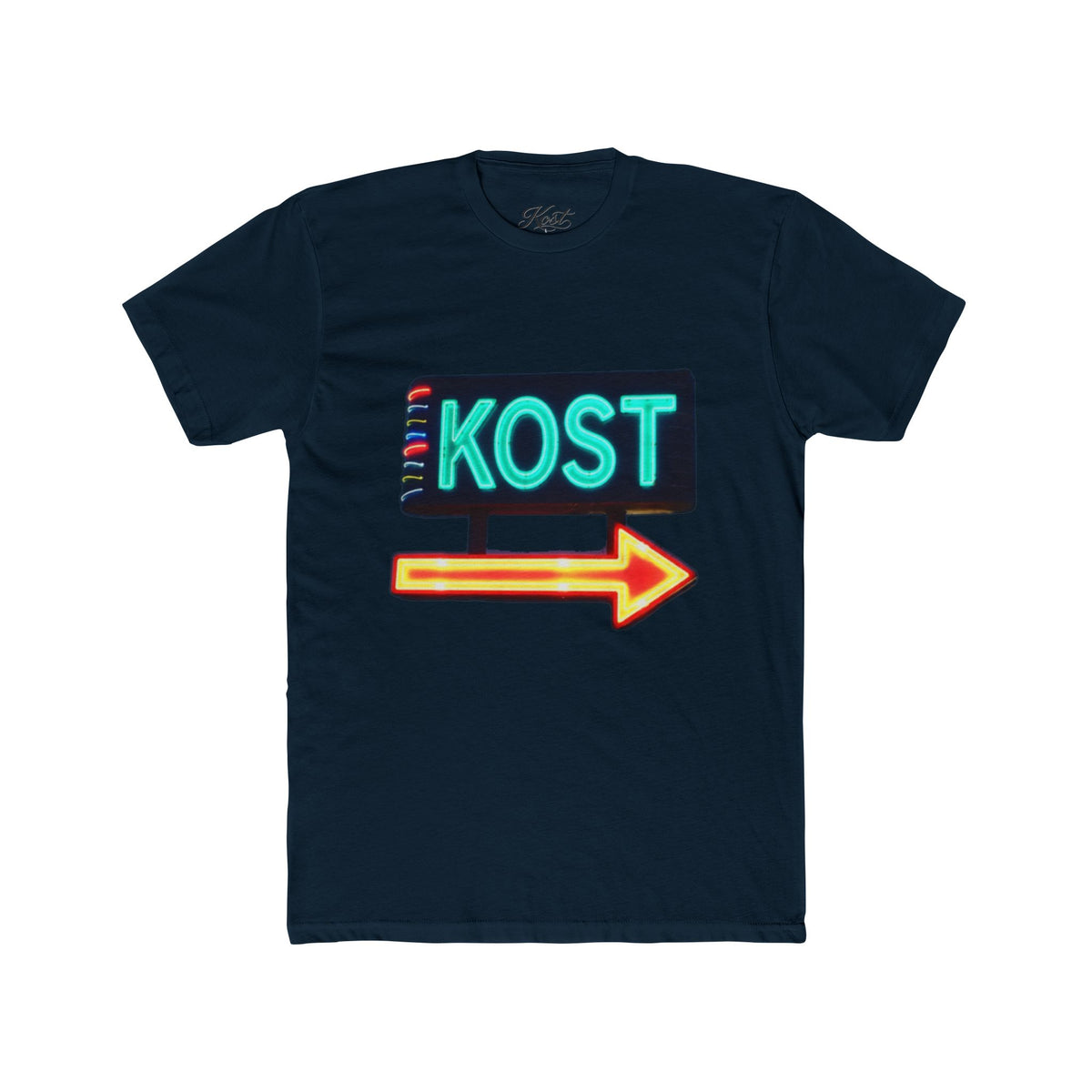 KOST Neon Sign Arrow Graphic T-Shirt
