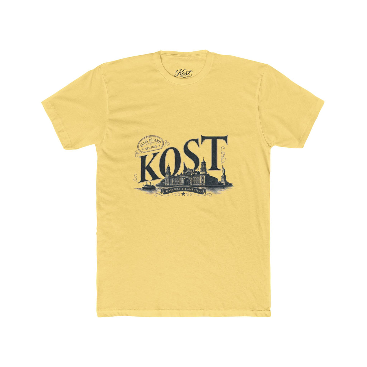 Kost Cityscape Tee — Vintage Architectural Graphic T‑Shirt