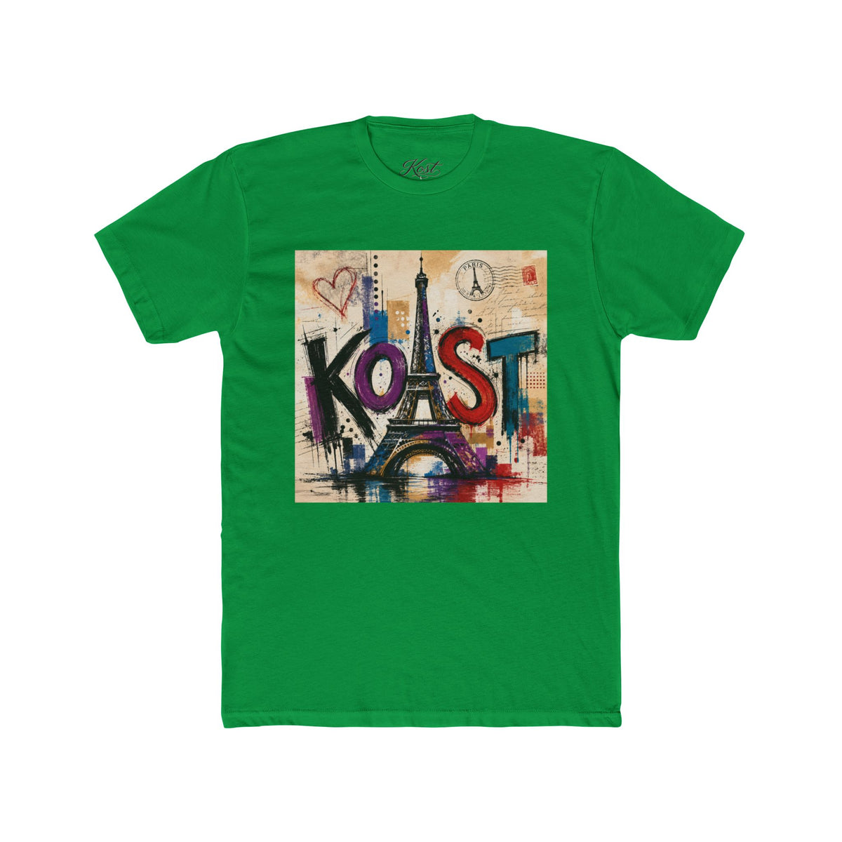 Paris Graffiti T-Shirt – Colorful Eiffel Tower KOAST Street Art Tee