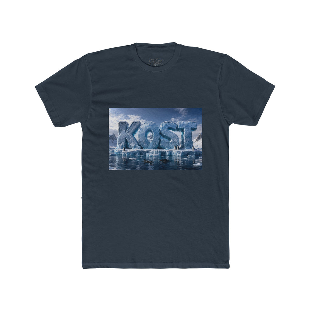 Lost Ice Graphic Tee — "LOST" Arctic Lettering Crewneck