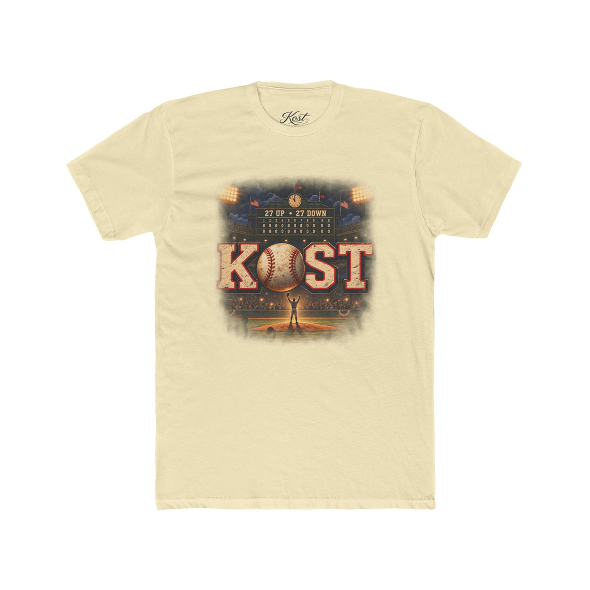 Kost Baseball Stadium Vintage Crew Tee