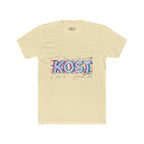 KOST Glitch Graphic Tee — Retro Vaporwave Logo T-Shirt