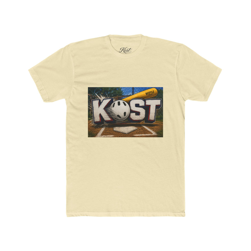 Kickball Crew Tee — "KOST" Graphic Baseball & Bat Design