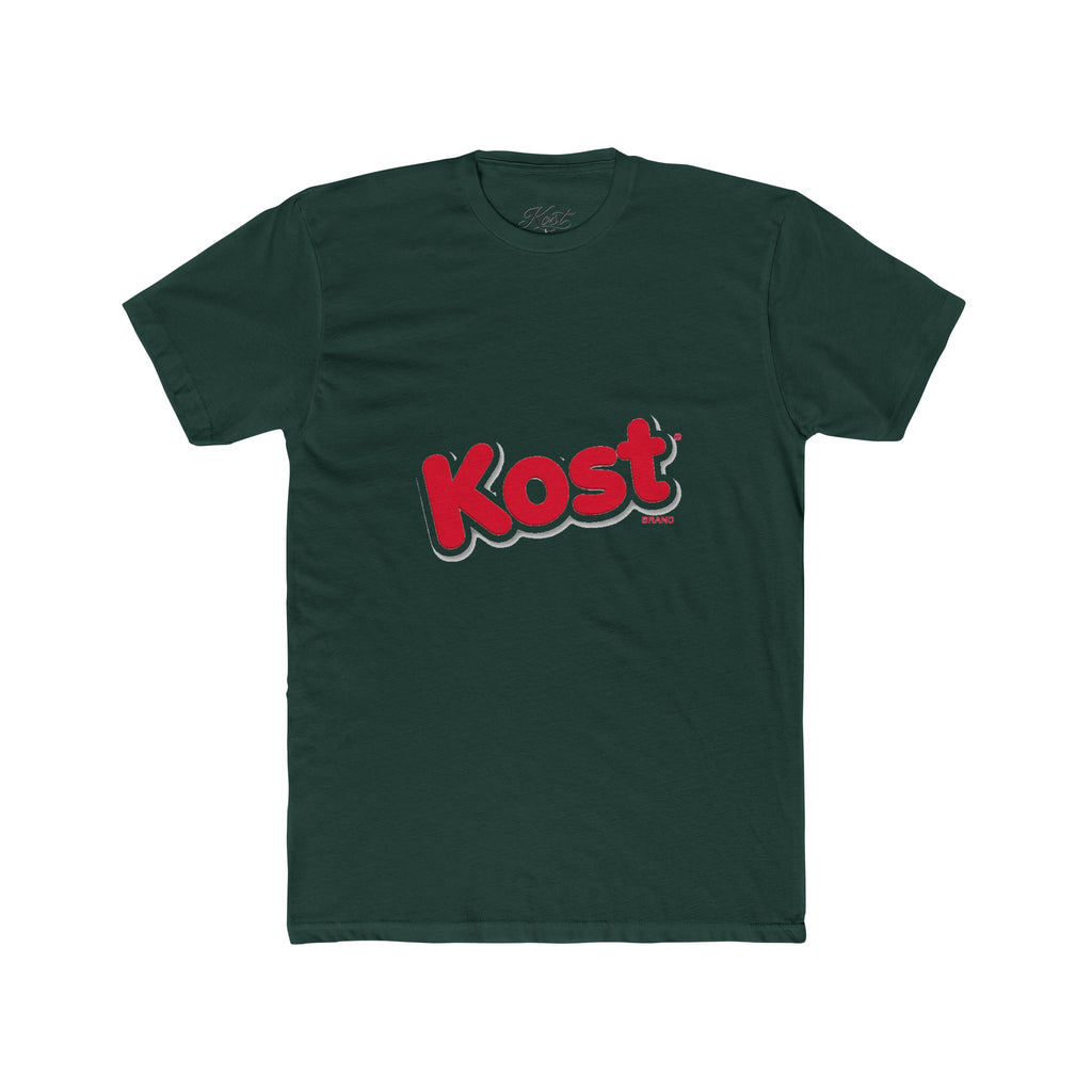 Kost Logo Tee — Retro Red Graphic T-Shirt