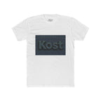 Kost Embroidered Logo Tee — Minimalist Cotton Crew T‑Shirt