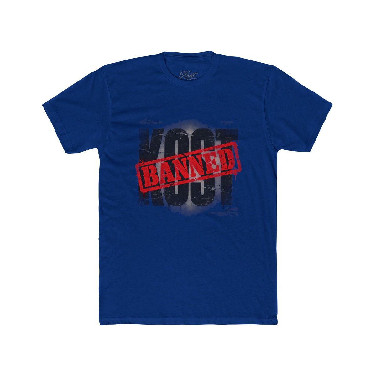 Banned Yoot Graphic Tee — Vintage Stamped Protest T-Shirt
