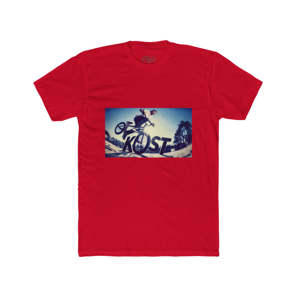 BMX Rider Graphic Tee — 'KIDST' Vintage Skatepark T-Shirt