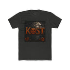 Halloween Pumpkin 'KOST' Crew Tee — Spooky Jack-o'-Lantern Moon T-Shirt