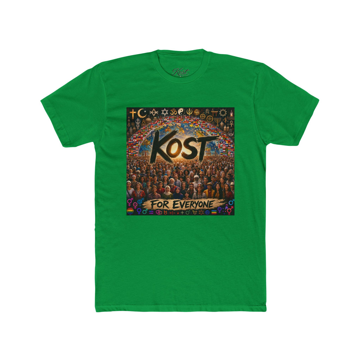 KOST 'For Everyone' Graphic Tee — Retro Festival Band Shirt