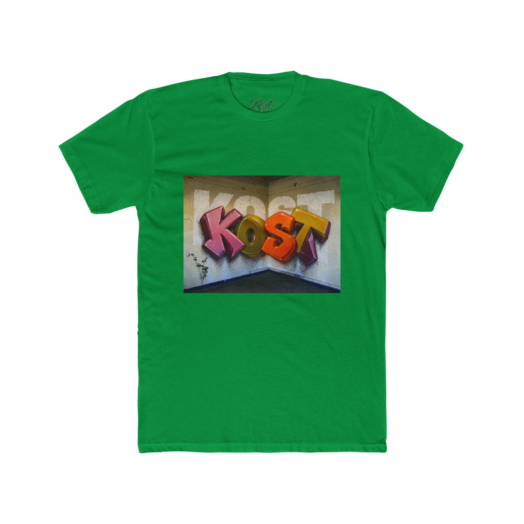 Graffiti "KOST" Street Art T‑Shirt — Bold Urban Lettering Tee