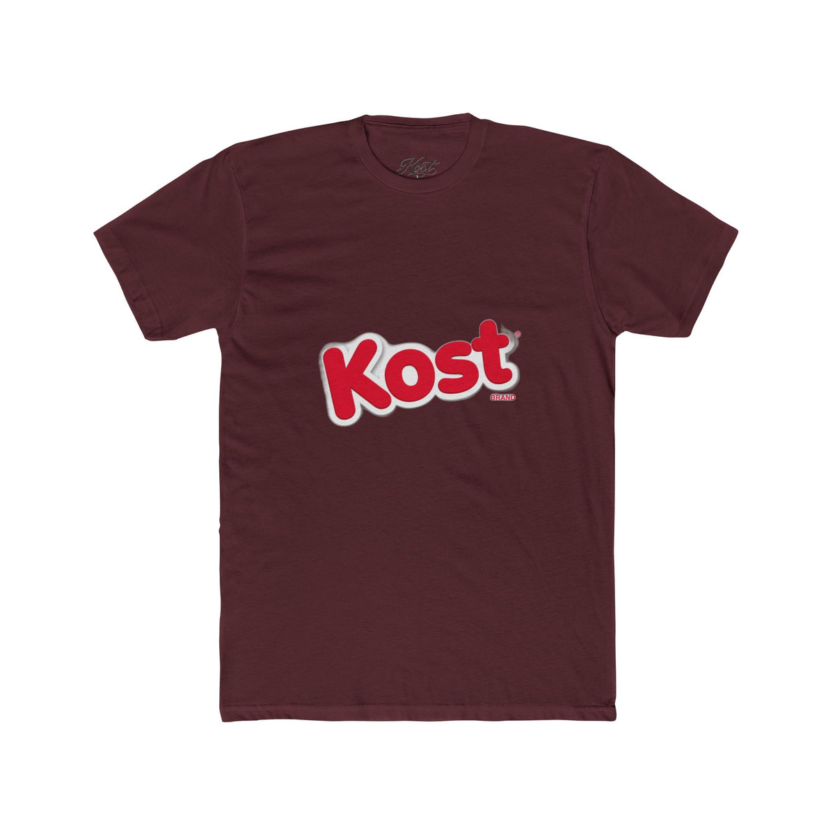 Kost Logo Tee — Retro Red Graphic T-Shirt