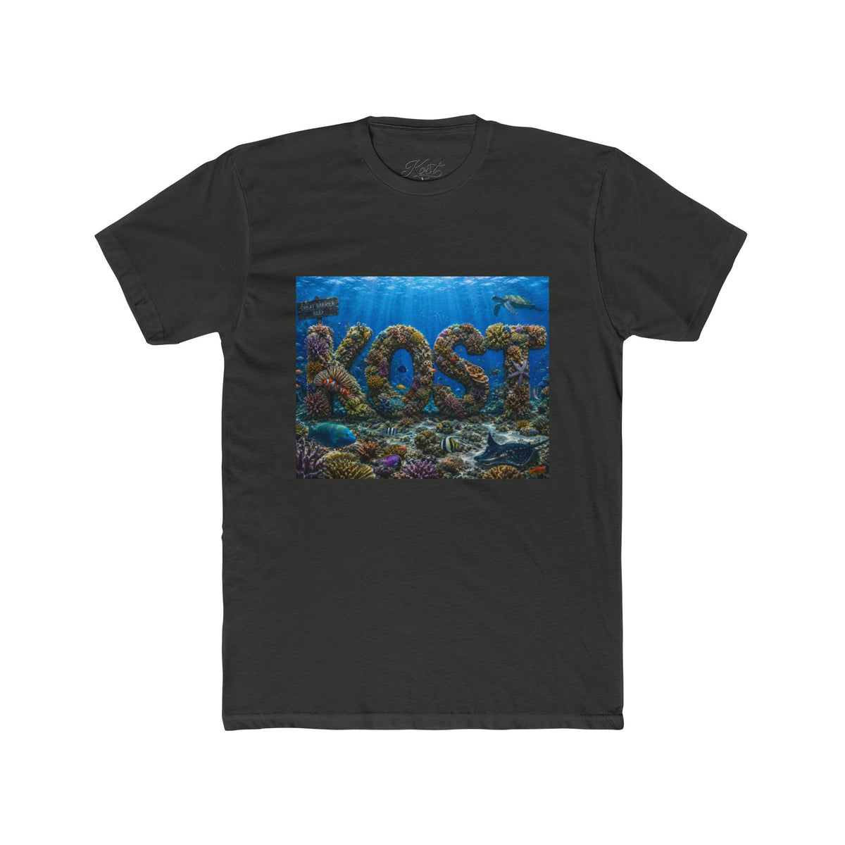 KOST Coral Reef T‑Shirt — Ocean Marine Life Graphic Tee