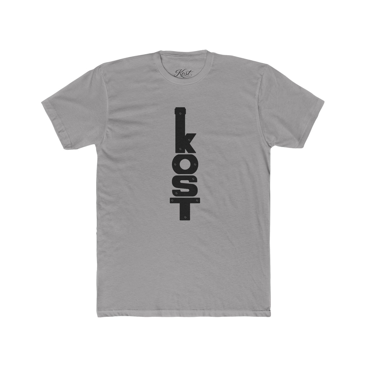KOST Minimalist Typography Cotton Crew Tee