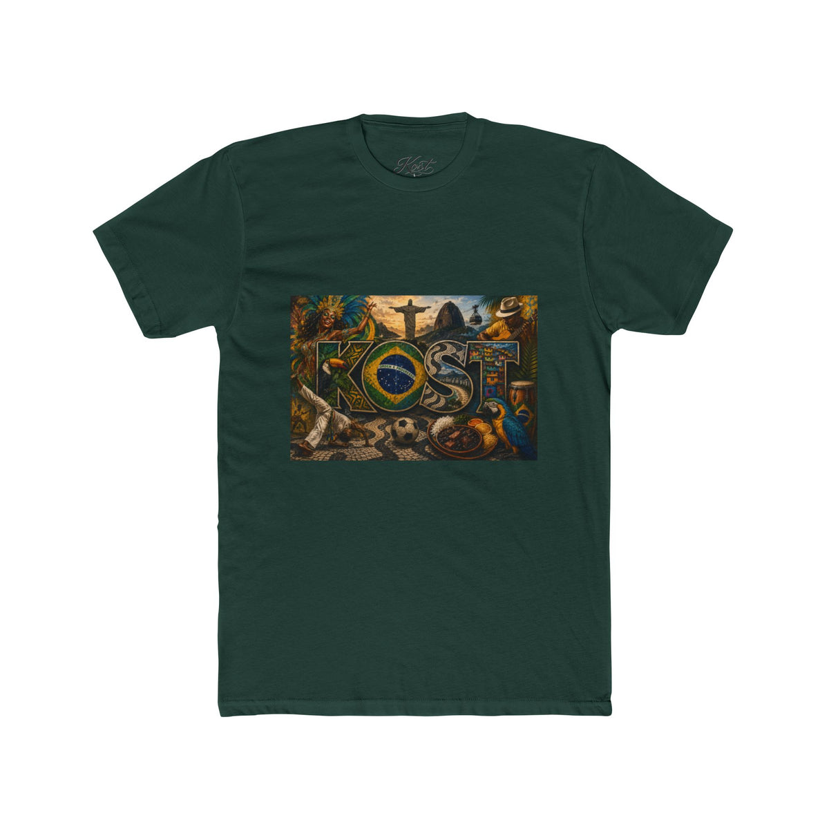 Brazilian Flag Collage T-Shirt