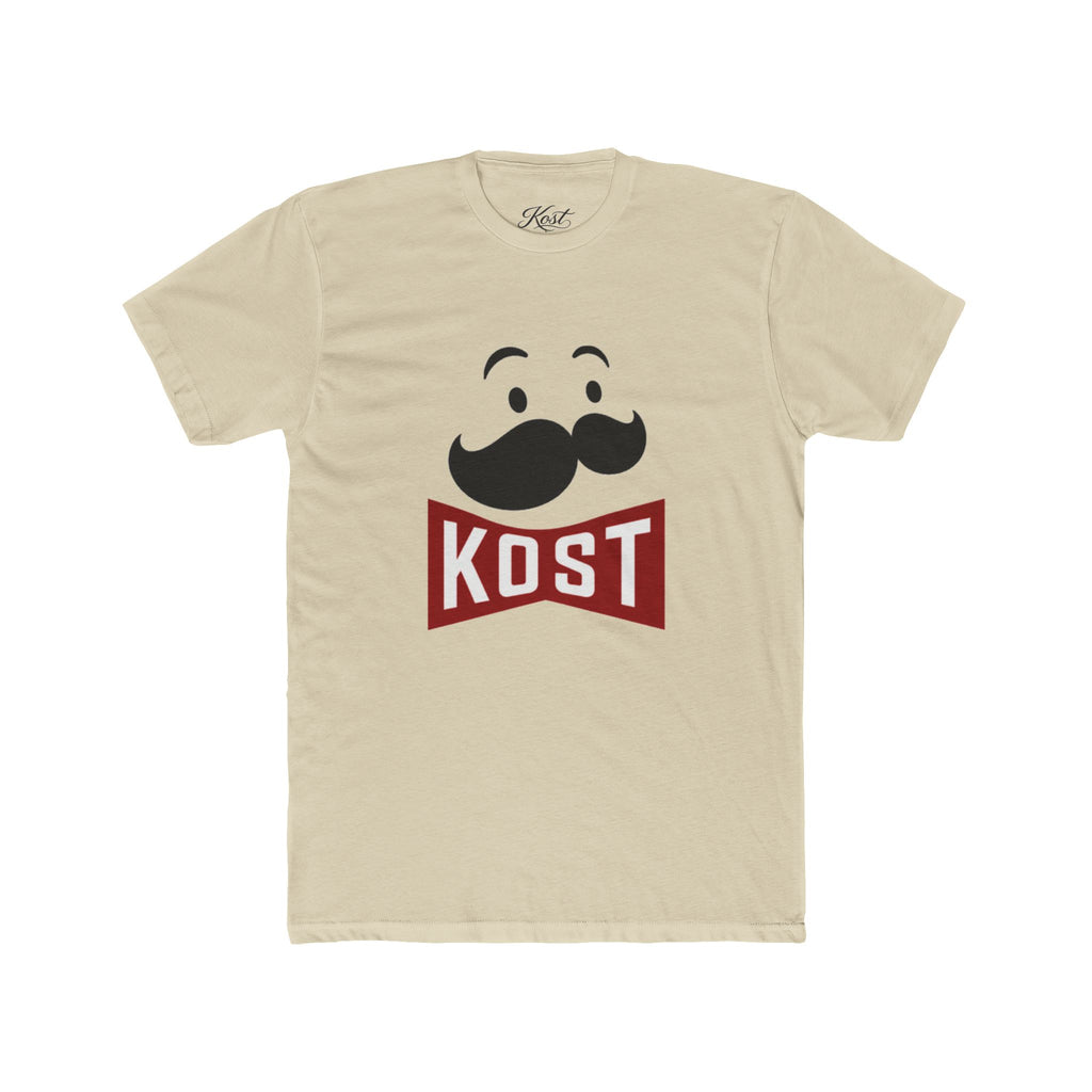 Kost Mustache Logo T‑Shirt — Retro Mascot Tee