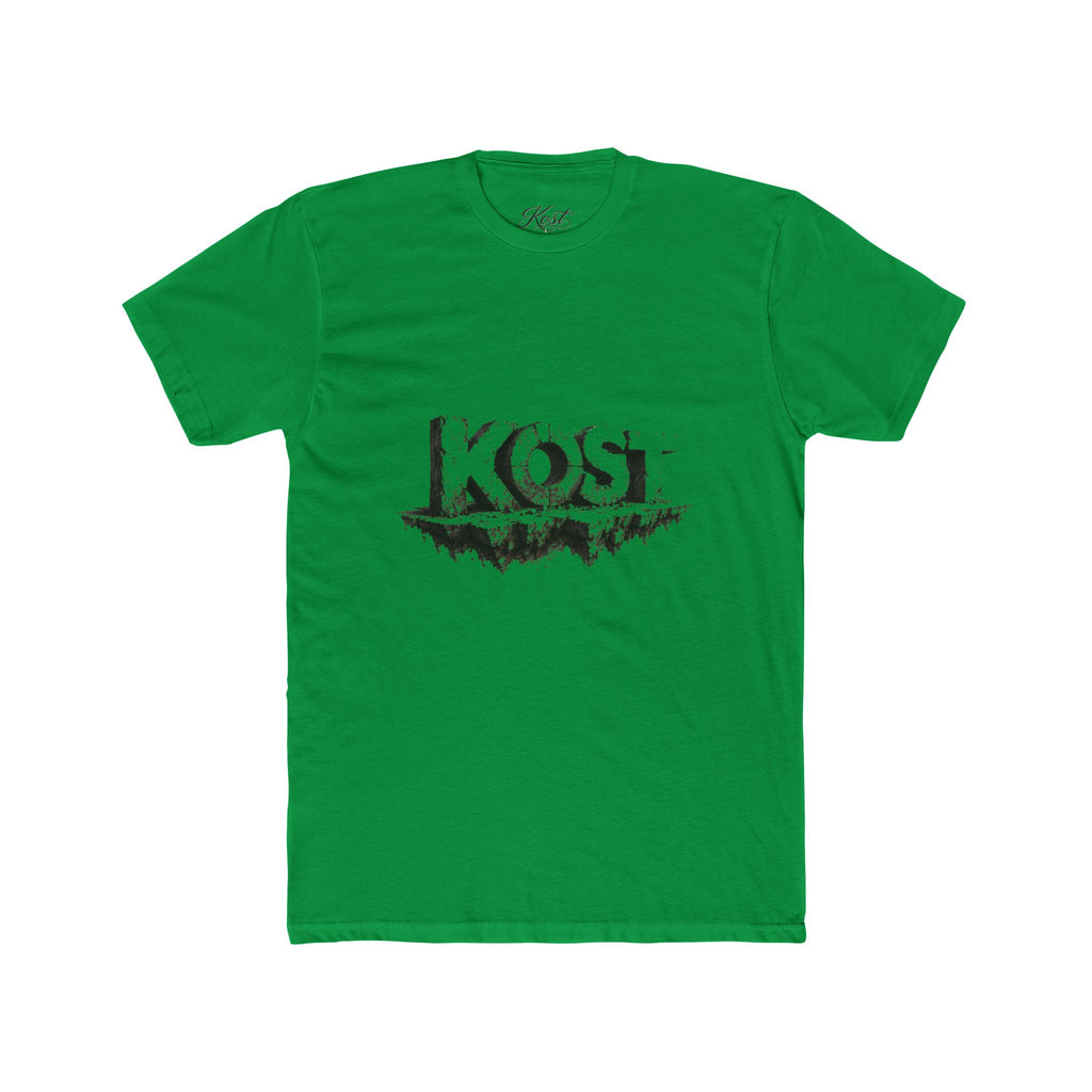 Kost Logo Tee — Grunge Black Graphic Cotton T-Shirt