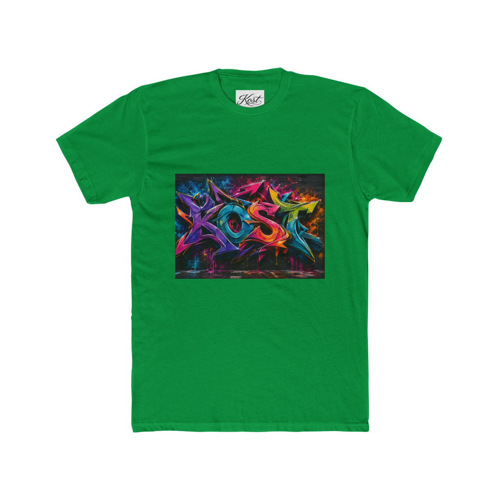 Abstract Neon Graffiti Tee