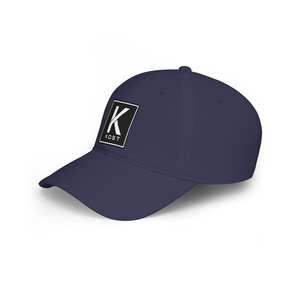 KOST Square Logo Baseball Cap – Low Profile Red Hat