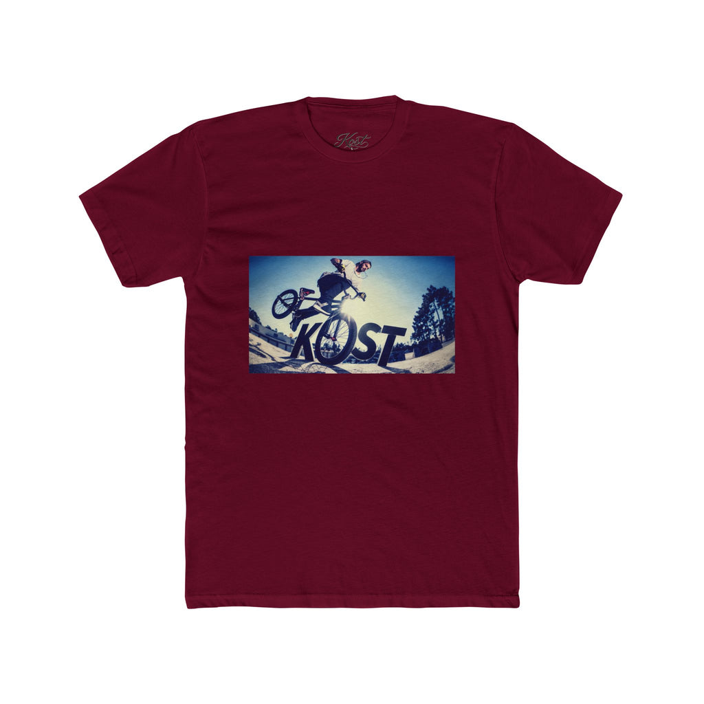 BMX Rider Graphic Tee — 'KIDST' Vintage Skatepark T-Shirt
