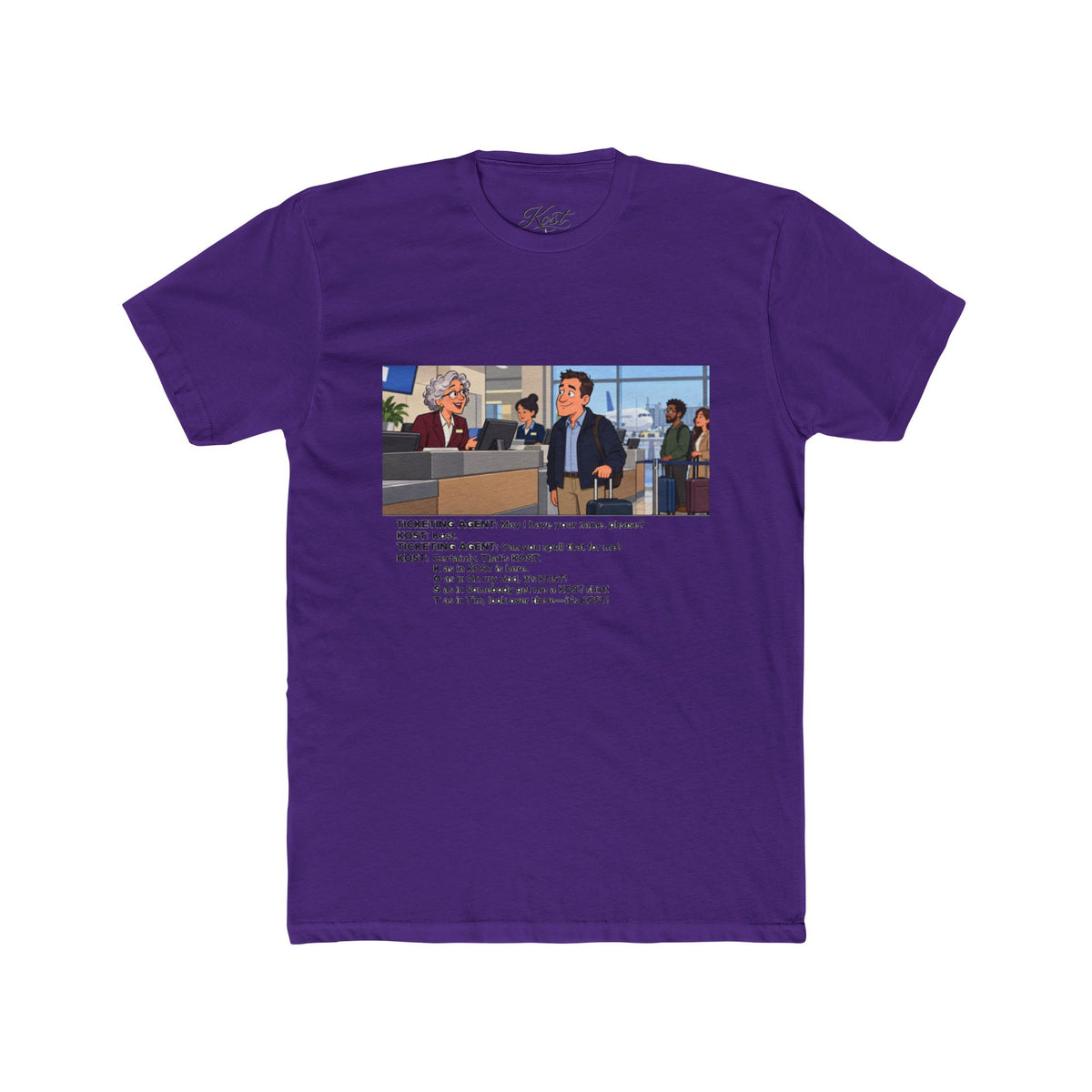 Unisex Cotton Crew Tee