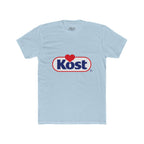 Kost Logo Heart Graphic Tee — Retro Brand-Inspired Cotton T-Shirt