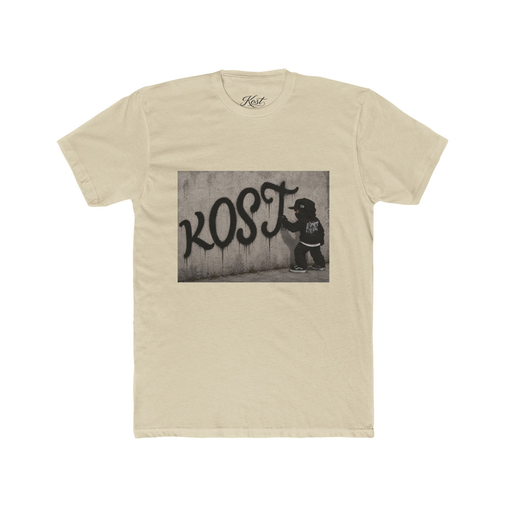 Graffiti Kid 'KOST' Tee — Urban Street Photo Graphic T-Shirt