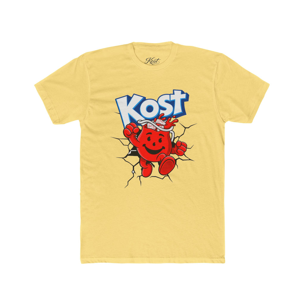 Kost Kool-Aid Inspired Retro Tee — Red Character Breakthrough Graphic T-Shirt