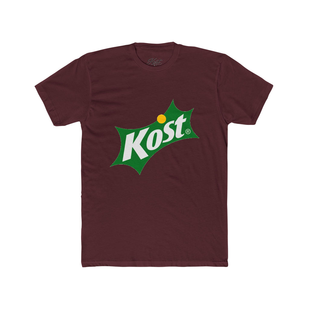 Kost Logo T-Shirt — Retro Green & Yellow Soda-Inspired Tee