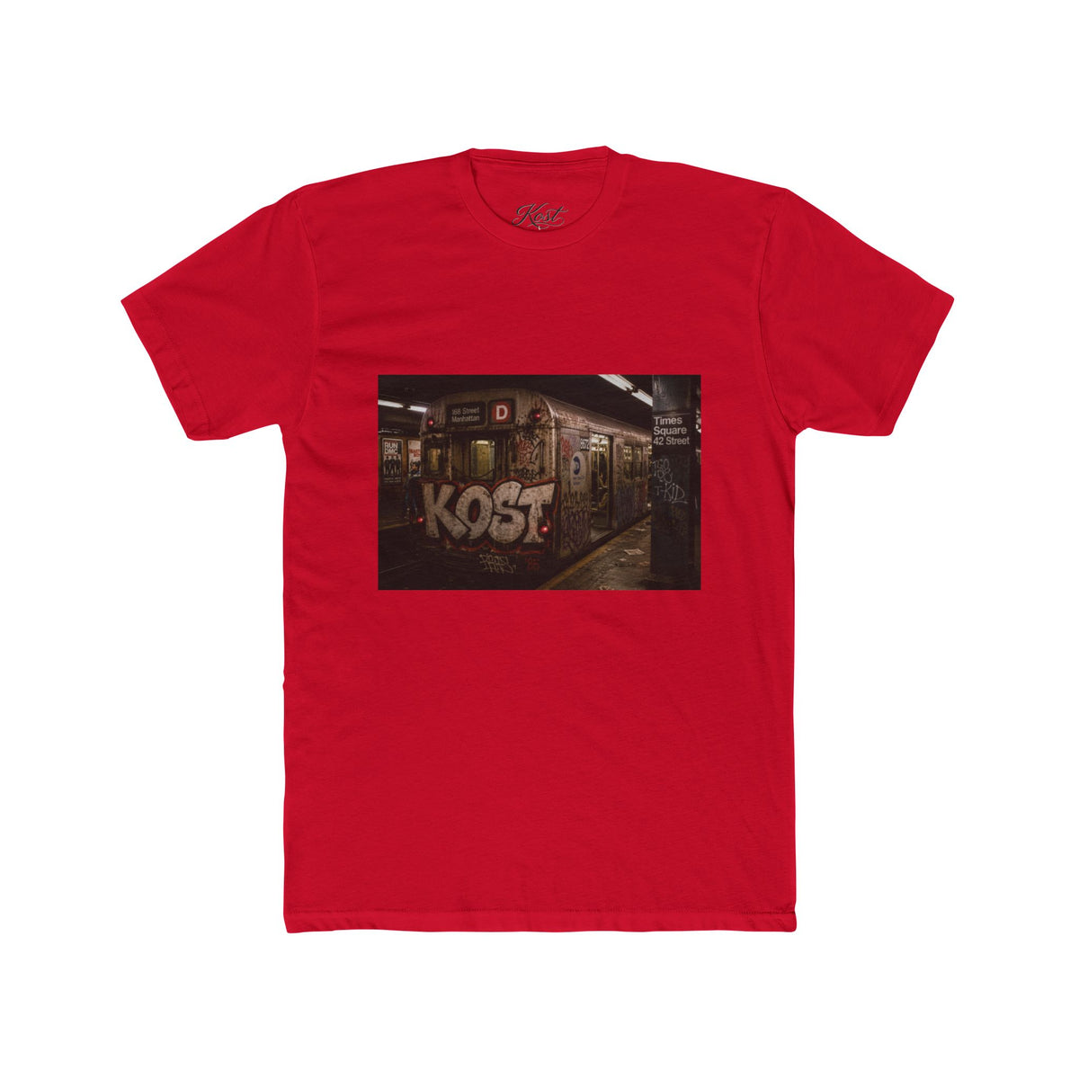 KOST Subway Graffiti Tee — Urban Streetwear Graphic T-Shirt