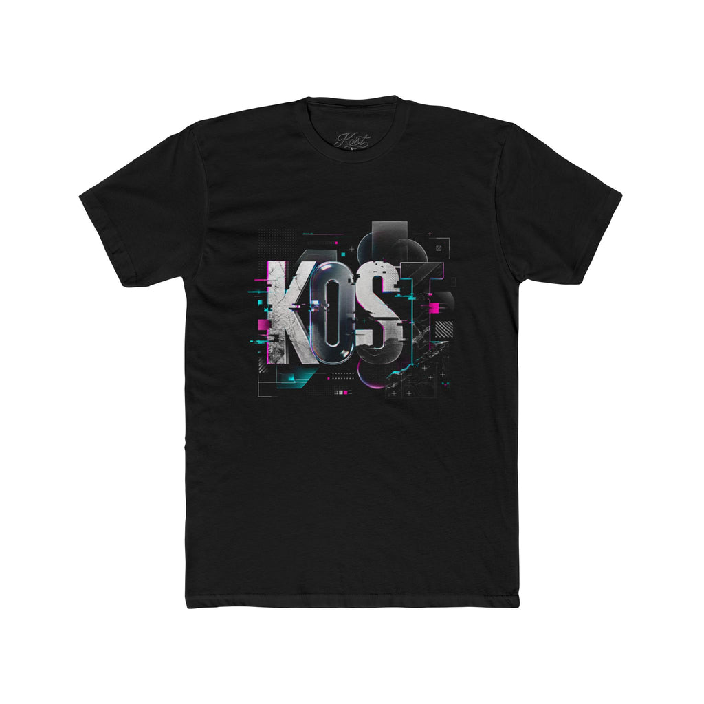 KOSÉ Graphic Tee — Glitch Typography Crew Shirt