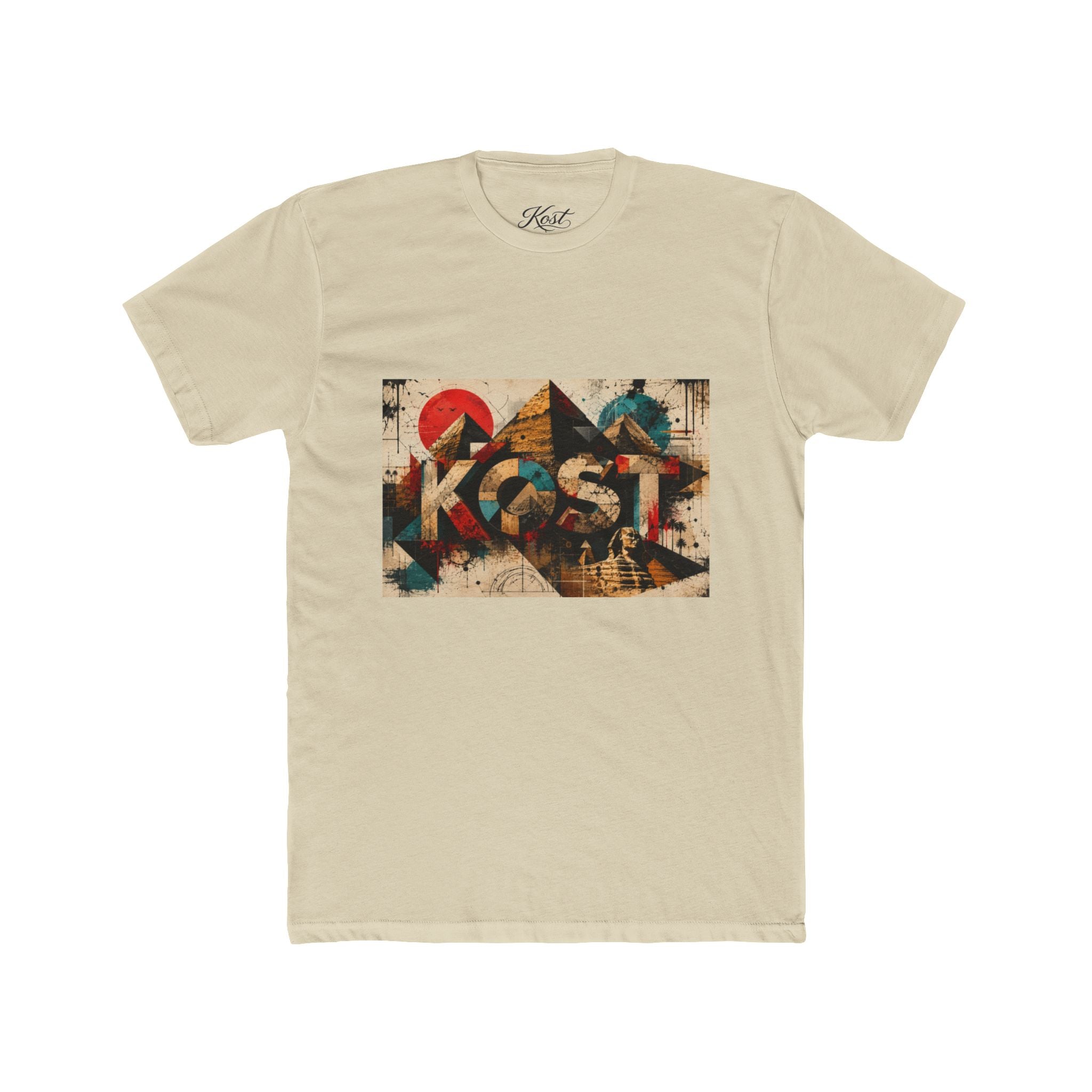 Retro Geometric 'Kost' Graphic Tee