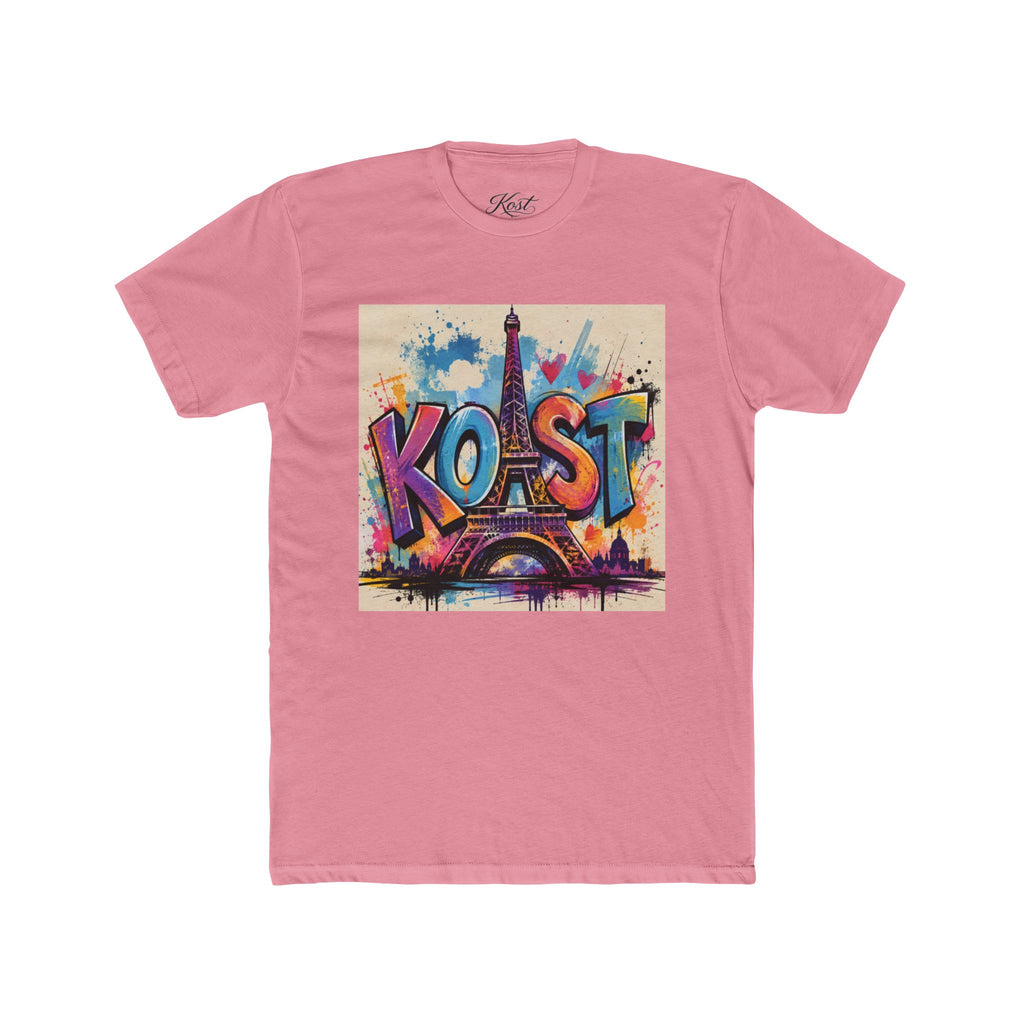 Paris Graffiti Tee — Colorful 'Koast' Eiffel Tower Street Art T-Shirt