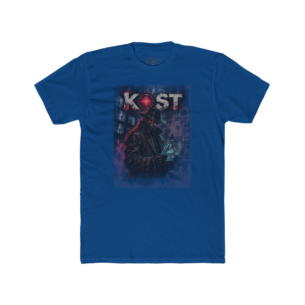 Kost Gothic Figure Tee — Dark Vaporwave Art T-Shirt