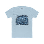 KOST Abstract Blue Graphic Cotton Crew Tee
