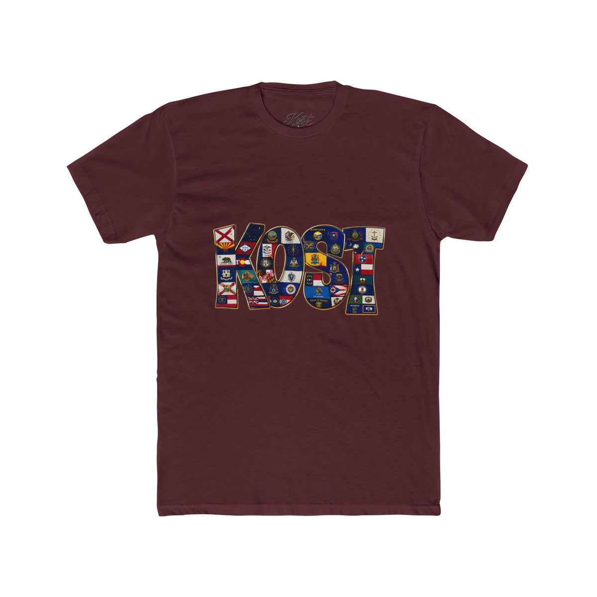Lost Graphic T-Shirt — Retro Collage "LOST" Logo Tee