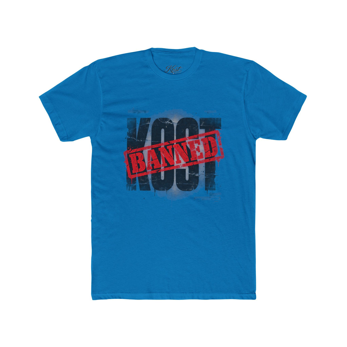 KOOT Graphic Tee — "BANNED" Stamp Distressed Streetwear T-Shirt