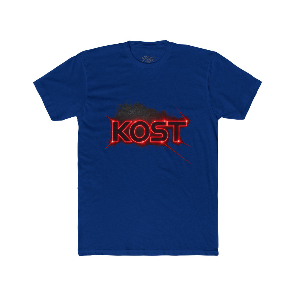 KOST Graphic T-Shirt – Distressed Red Logo Streetwear Tee