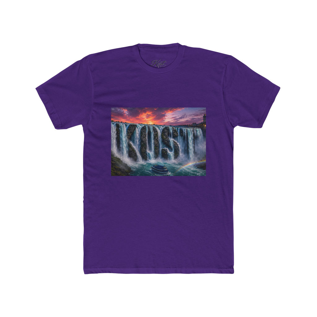Cascade Logo T‑Shirt — 'KOST' Waterfall Graphic Tee