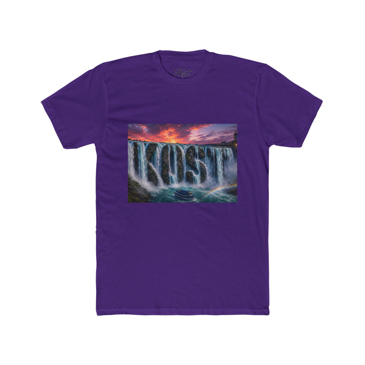 Cascade Logo T‑Shirt — 'KOST' Waterfall Graphic Tee