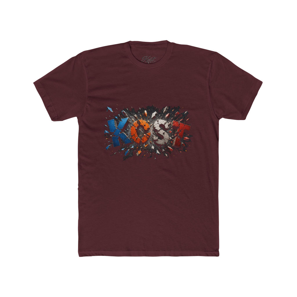 Abstract Color Splash Graphic T-Shirt