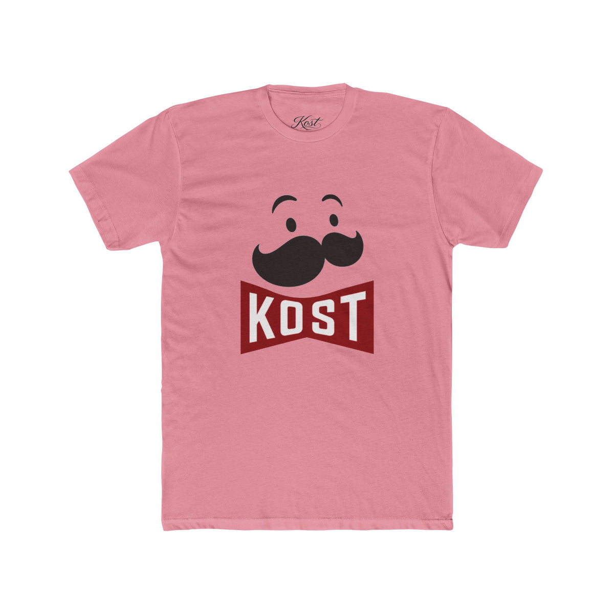 Kost Mustache Logo T‑Shirt — Retro Mascot Tee